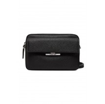 CALVIN KLEIN LINEAR CAMERA BAG SAFFIANO ΤΣΑΝΤΑ ΓΥΝΑΙΚΕΙΑ BLACK