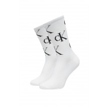 CALVIN KLEIN JEANS WOMEN SOCK 4P GIFTBOX ΚΑΛΤΣΕΣ ΓΥΝΑΙΚΕΙΕΣ BLACK/WHITE