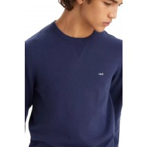 LEVIS LIGHTWEIGHT HM SWEATER A72070002 ΜΠΛΟΥΖΑ ΠΛΕΚΤΗ ΑΝΔΡΙΚΗ BLUE