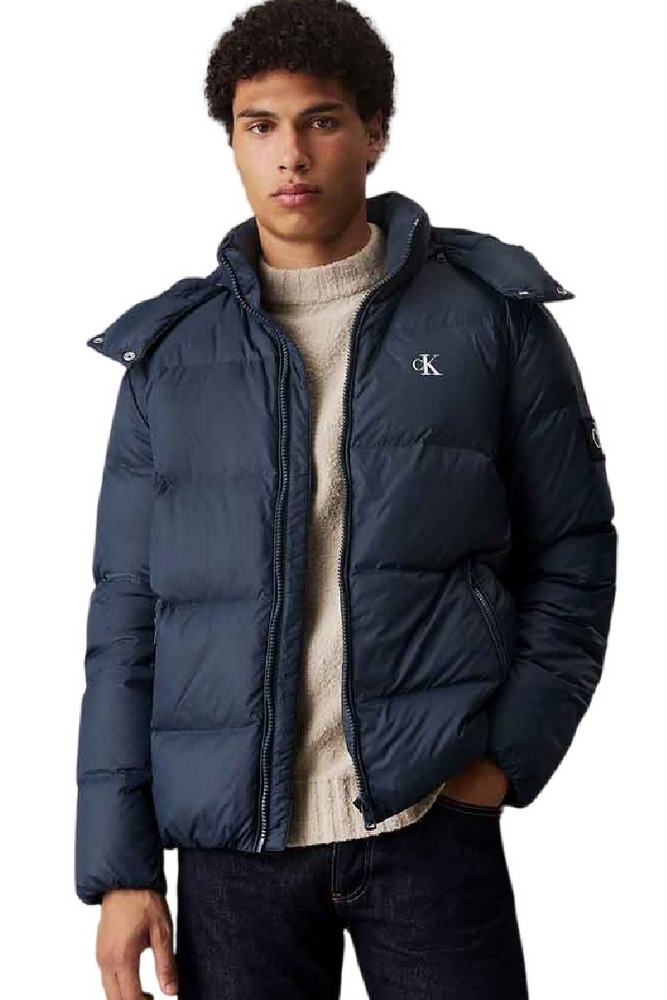 CALVIN KLEIN JEANS ESSENTIALS DOWN JACKET ΜΠΟΥΦΑΝ ΑΝΔΡΙΚΟ DARK NAVY