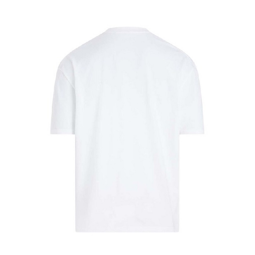 CALVIN KLEIN JEANS HERO MONOGRAM TEE T-SHIRT ΜΠΛΟΥΖΑ ΑΝΔΡΙΚΗ WHITE