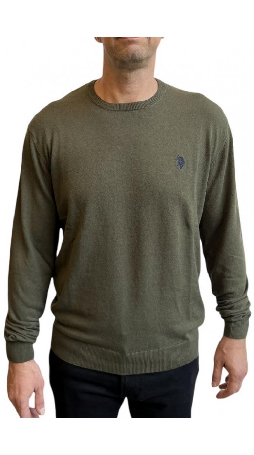 U.S POLO ASSN LEON ΜΠΛΟΥΖΑ  ΑΝΔΡΙΚΗ KHAKI