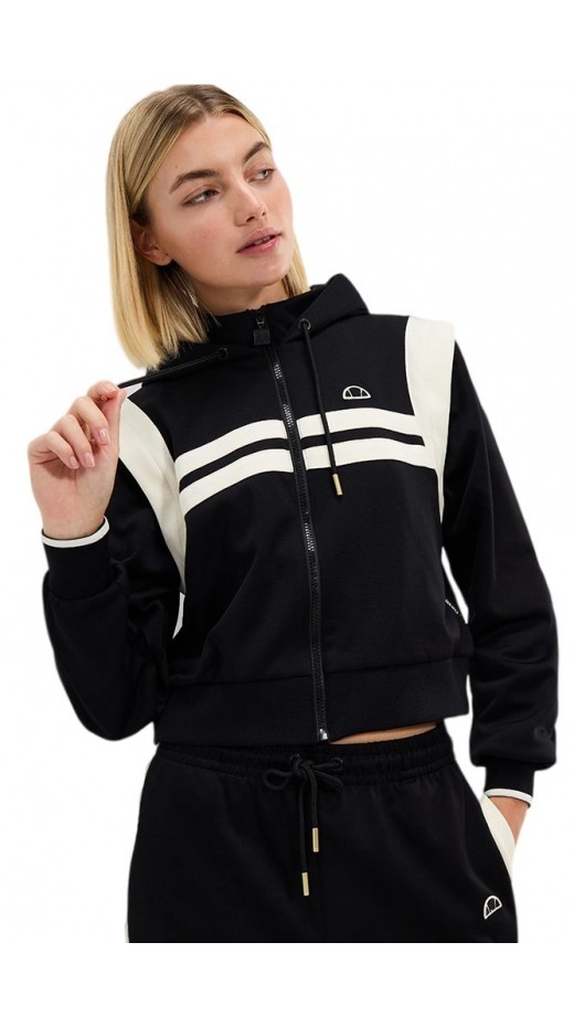 ELLESSE PERNA CROP TRACK TOP ΖΑΚΕΤΑ ΓΥΝΑΙΚΕΙΑ BLACK