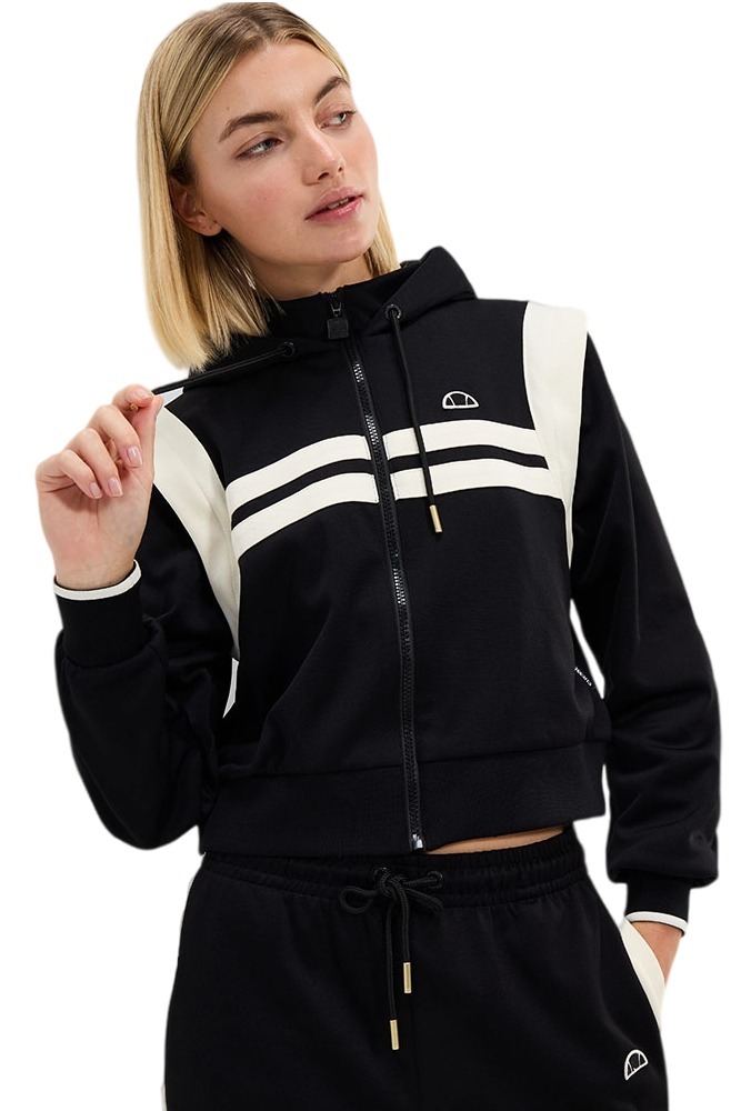 ELLESSE SARTORIA PERNA CROPPED TRACK TOP ΖΑΚΕΤΑ ΓΥΝΑΙΚΕΙΑ BLACK