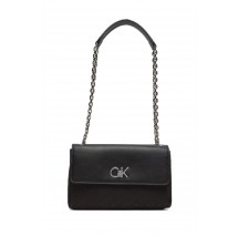 CALVIN KLEIN JEANS RE-LOCK CONV SHOULDER BAG_JQC ΤΣΑΝΤΑ ΓΥΝΑΙΚΕΙΑ BLACK