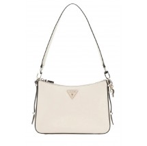 GUESS DARYNA TOP ZIP SHOULDER BAG ΤΣΑΝΤΑ ΓΥΝΑΙΚΕΙΑ ECRU