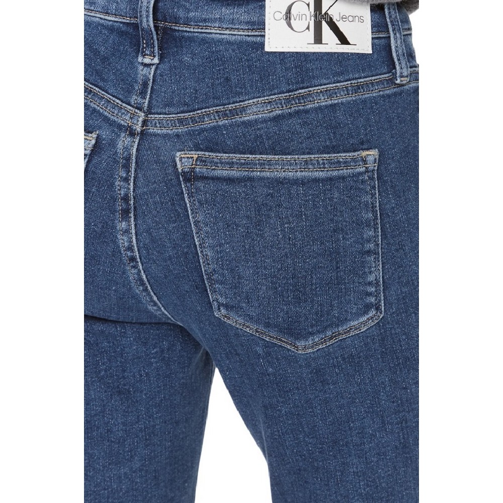 CALVIN KLEIN HIGH RISE SKINNY ΠΑΝΤΕΛΟΝΙ ΓΥΝΑΙΚΕΙΟ BLUΕ DENIM