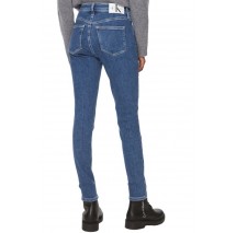 CALVIN KLEIN HIGH RISE SKINNY ΠΑΝΤΕΛΟΝΙ ΓΥΝΑΙΚΕΙΟ BLUΕ DENIM