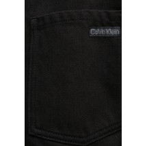 CALVIN KLEIN JEANS DAD DENIM OVERSHIRT ΠΟΥΚΑΜΙΣΟ ΓΥΝΑΙΚΕΙΟ DENIM BLACK