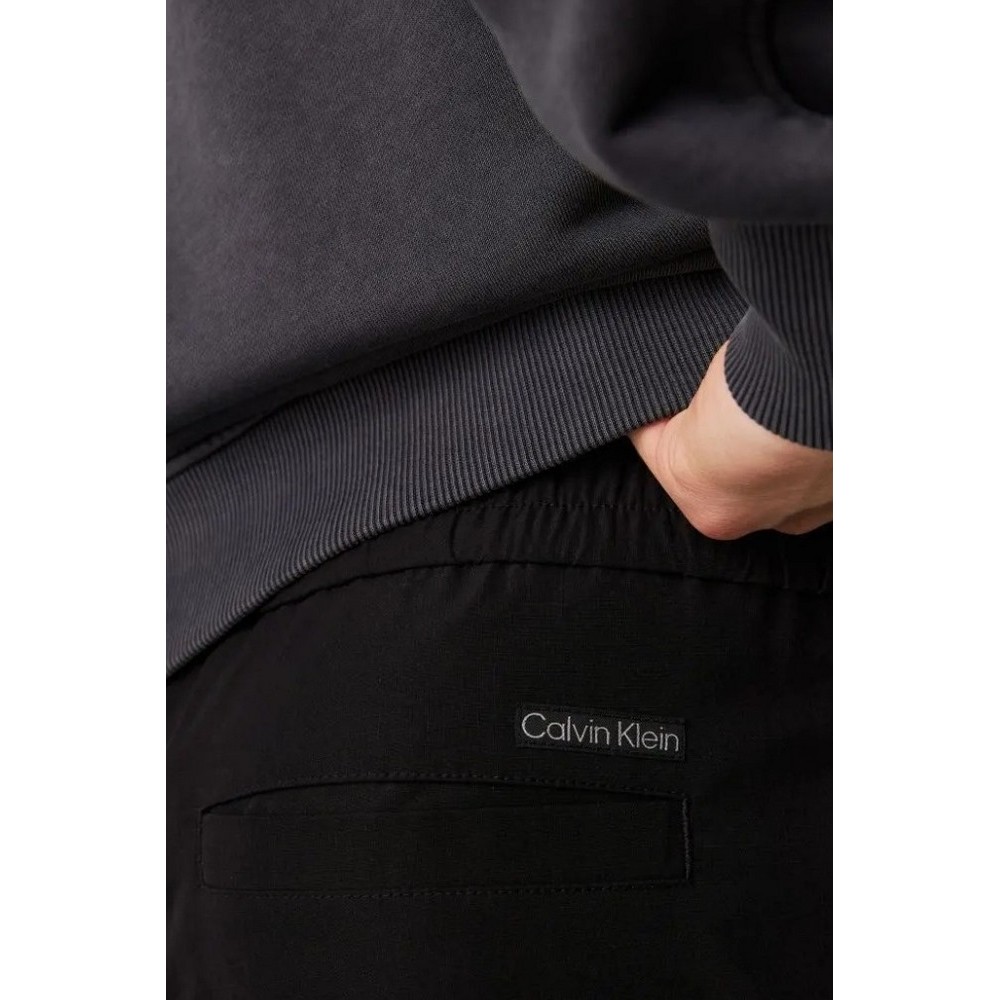 CALVIN KLEIN JEANS TRACK PANT ΠΑΝΤΕΛΟΝΙ ΑΝΔΡΙΚΟ BLACK