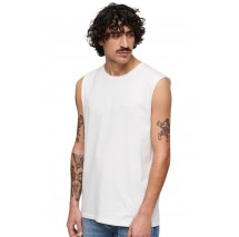 SUPERDRY ESSENTIAL LOGO TANK UB ΜΠΛΟΥΖΑ ΑΝΔΡΙΚΗ WHITE