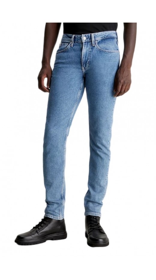 CALVIN KLEIN JEANS SLIM TAPER ΠΑΝΤΕΛΟΝΙ ΑΝΔΡΙΚΟ BLUΕ DENIM