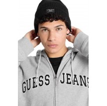 GUESS JEANS  BEANIE UNISEX ΣΚΟΥΦΟΣ ΑΝΔΡΙΚΟΣ BLACK