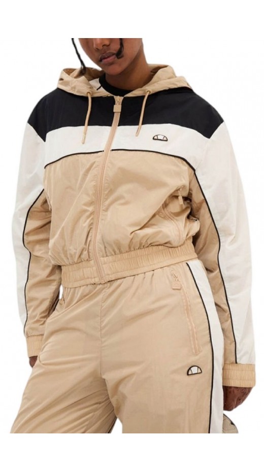 ELLESSE SARTORIA APPLEJACK CROPPED TRACK TOP ΜΠΟΥΦΑΝ ΓΥΝΑΙΚΕΙΟ BEIGE