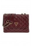 GUESS GIULLY 2 COMP CONVER ΤΣΑΝΤΑ ΓΥΝΑΙΚΕΙΑ BURGUNDY