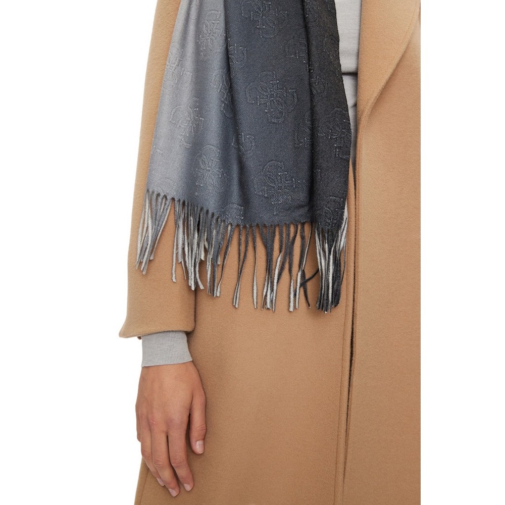 GUESS SCARF 65X180 ΚΑΣΚΟΛ ΓΥΝΑΙΚΕΙΟ GREY