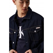 CALVIN KLEIN JEANS RELAXED DENIM JACKET ΜΠΟΥΦΑΝ ΤΖΙΝ ΑΝΔΡΙΚΟ DARK INDIGO