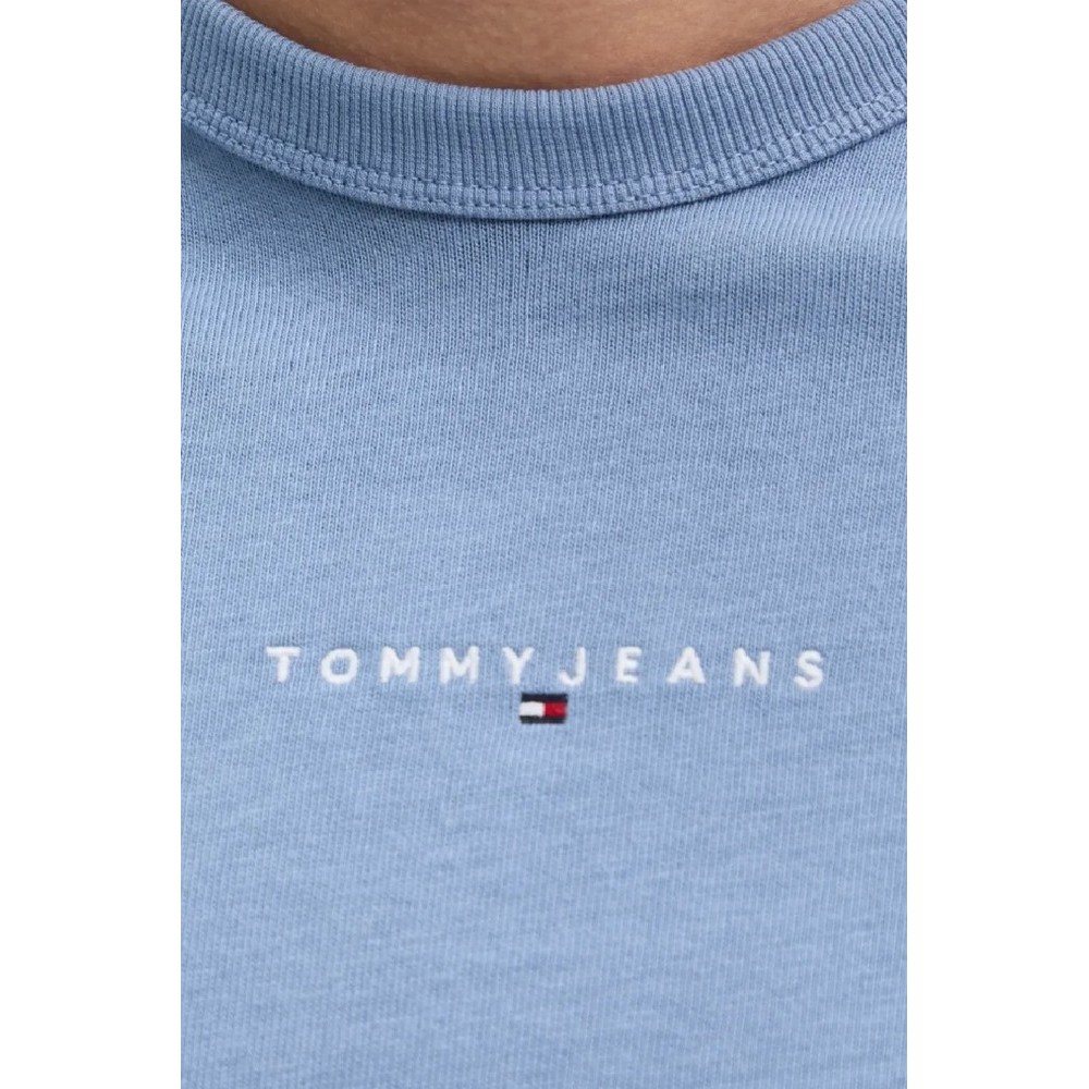 TOMMY JEANS RLX LINEAR LOGO TEE T-SHIRT ΜΠΛΟΥΖΑ ΑΝΔΡΙΚΗ BLUE