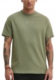 TOMMY JEANS RLX LINEAR LOGO TEE T-SHIRT ΜΠΛΟΥΖΑ ΑΝΔΡΙΚΗ GREEN