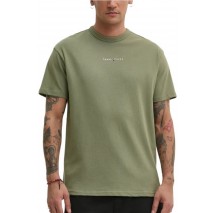 TOMMY JEANS RLX LINEAR LOGO TEE T-SHIRT ΜΠΛΟΥΖΑ ΑΝΔΡΙΚΗ GREEN