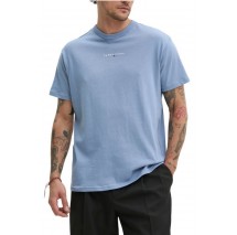 TOMMY JEANS RLX LINEAR LOGO TEE T-SHIRT ΜΠΛΟΥΖΑ ΑΝΔΡΙΚΗ BLUE