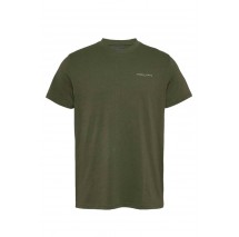 TOMMY JEANS SLIM LINEAR CHEST SS TEE EXT T-SHIRT ΜΠΛΟΥΖΑ ΑΝΔΡΙΚΗ GREEN