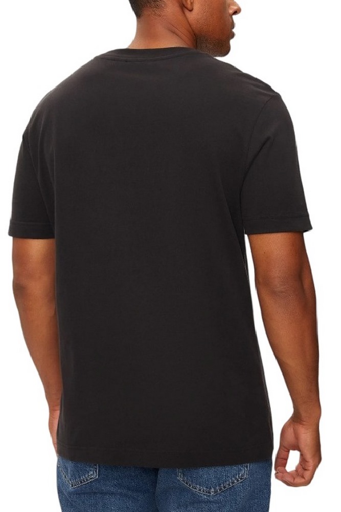 CALVIN KLEIN JEANS CHENILLE MONOLOGO TEE T-SHIRT ΜΠΛΟΥΖΑ ΑΝΔΡΙΚΗ BLACK