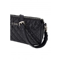 GUESS YARMILLA DBL POUCH CROSSBODY ΤΣΑΝΤΑ ΓΥΝΑΙΚΕΙΑ BLACK