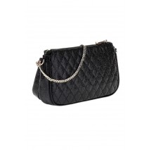 GUESS YARMILLA DBL POUCH CROSSBODY ΤΣΑΝΤΑ ΓΥΝΑΙΚΕΙΑ BLACK