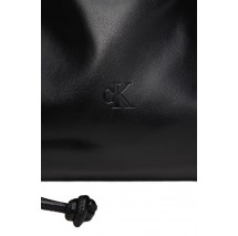 CALVIN KLEIN JEANS GATHERED EW CROSSBODY PU ΤΣΑΝΤΑ ΓΥΝΑΙΚΕΙΑ BLACK