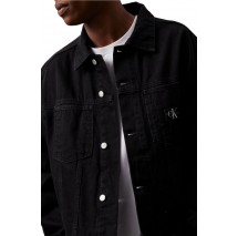 CALVIN KLEIN JEANS RELAXED DENIM JACKET ΜΠΟΥΦΑΝ ΑΝΔΡΙΚΟ BLACK DENIM