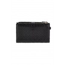 GUESS YARMILLA SLG DBL ZIP ORGANIZER ΠΟΡΤΟΦΟΛΙ ΓΥΝΑΙΚΕΙΟ BLACK