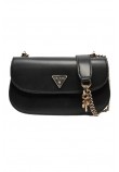 GUESS DARYNA CONVERTIBLE XBODY FLAP ΤΣΑΝΤΑ ΓΥΝΑΙΚΕΙΑ BLACK