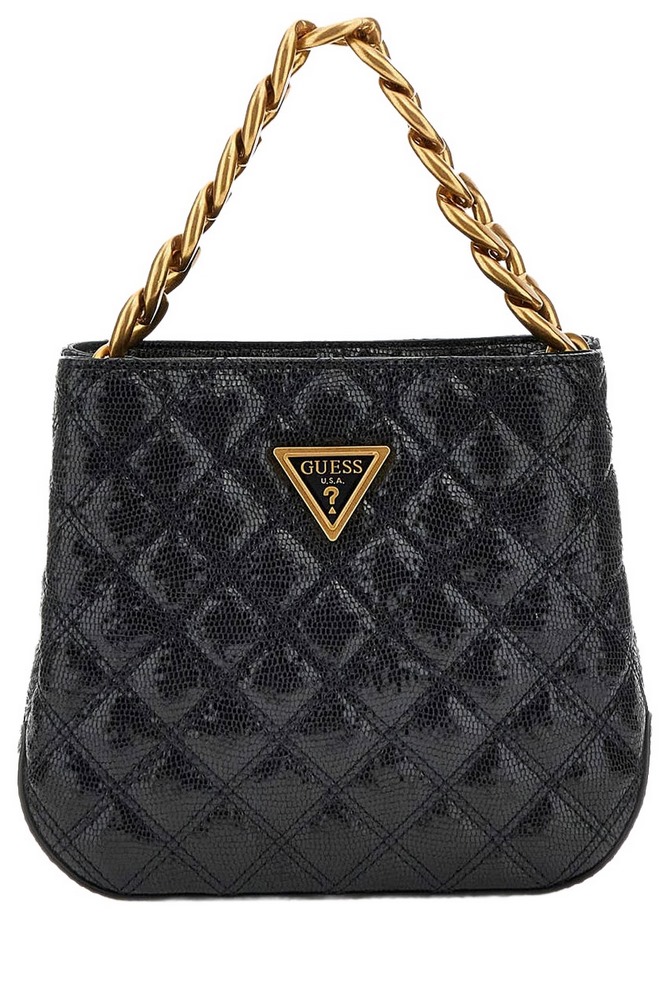 GUESS EIRE SMALL BUCKET ΤΣΑΝΤΑ ΓΥΝΑΙΚΕΙΑ BLACK