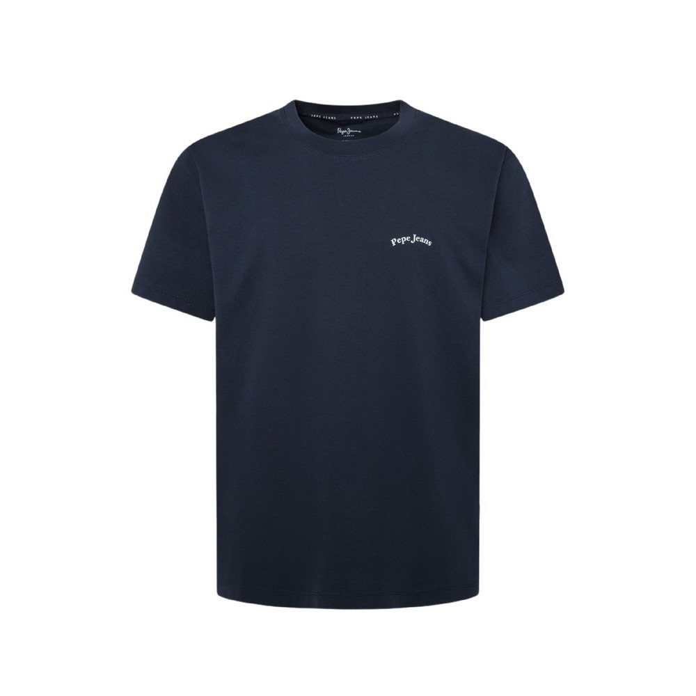 PEPE JEANS LONDON DROP 3 SOMERTON TEE T-SHIRT ΜΠΛΟΥΖΑ ΑΝΔΡΙΚΗ BLUE