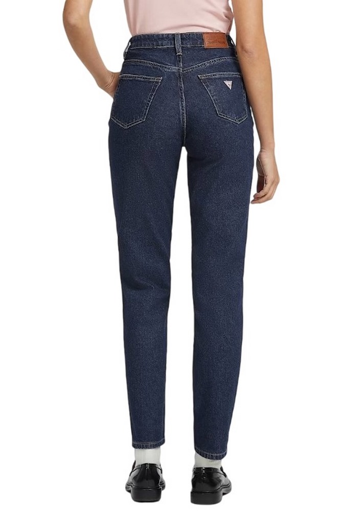 GUESS JEANS G06 MOM ΠΑΝΤΕΛΟΝΙ ΓΥΝΑΙΚΕΙΟ BLUΕ DENIM