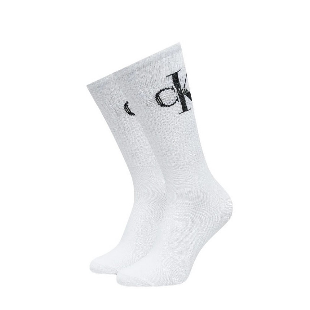 CALVIN KLEIN JEANS MEN SOCK 4P GIFTBOX MONOGRAM ΚΑΛΤΣΕΣ ΑΝΔΡΙΚΕΣ BLACK/WHITE