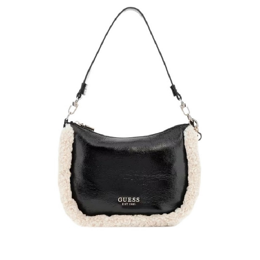 GUESS DAVIKA HOBO ΤΣΑΝΤΑ ΓΥΝΑΙΚΕΙΑ BLACK