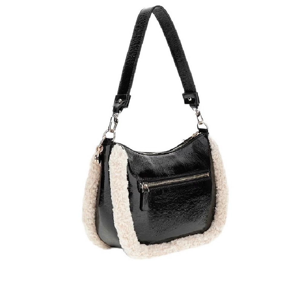 GUESS DAVIKA HOBO ΤΣΑΝΤΑ ΓΥΝΑΙΚΕΙΑ BLACK