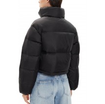 CALVIN KLEIN JEANS DOWN CROPPED PUFFER ΜΠΟΥΦΑΝ ΓΥΝΑΙΚΕΙΟ BLACK