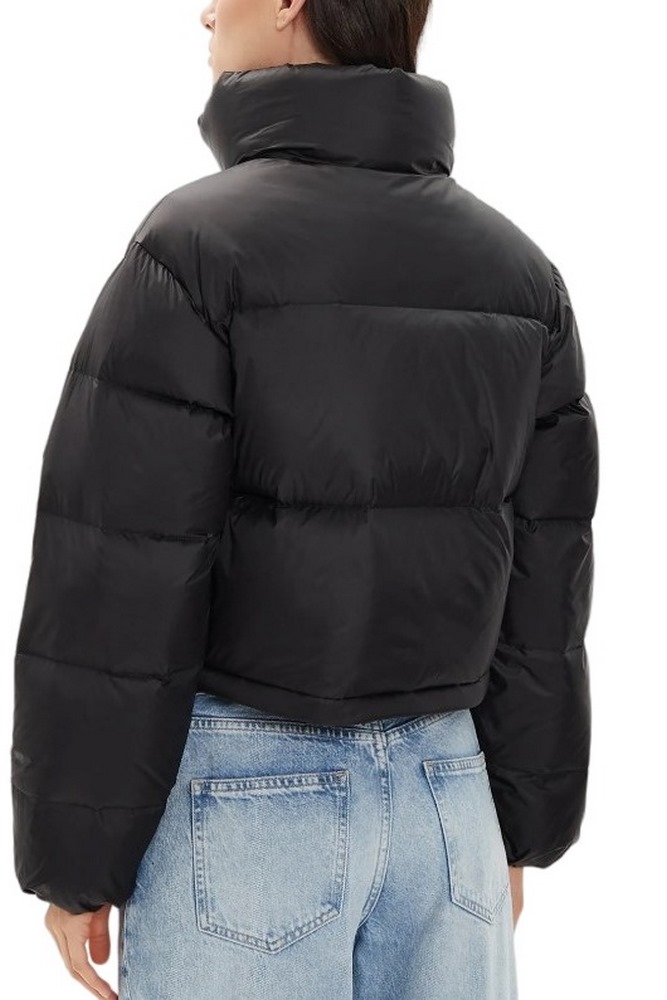 CALVIN KLEIN JEANS DOWN CROPPED PUFFER ΜΠΟΥΦΑΝ ΓΥΝΑΙΚΕΙΟ BLACK