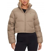 CALVIN KLEIN JEANS DOWN CROPPED PUFFER ΜΠΟΥΦΑΝ ΓΥΝΑΙΚΕΙΟ BRINDLE