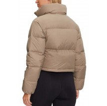 CALVIN KLEIN JEANS DOWN CROPPED PUFFER ΜΠΟΥΦΑΝ ΓΥΝΑΙΚΕΙΟ BRINDLE