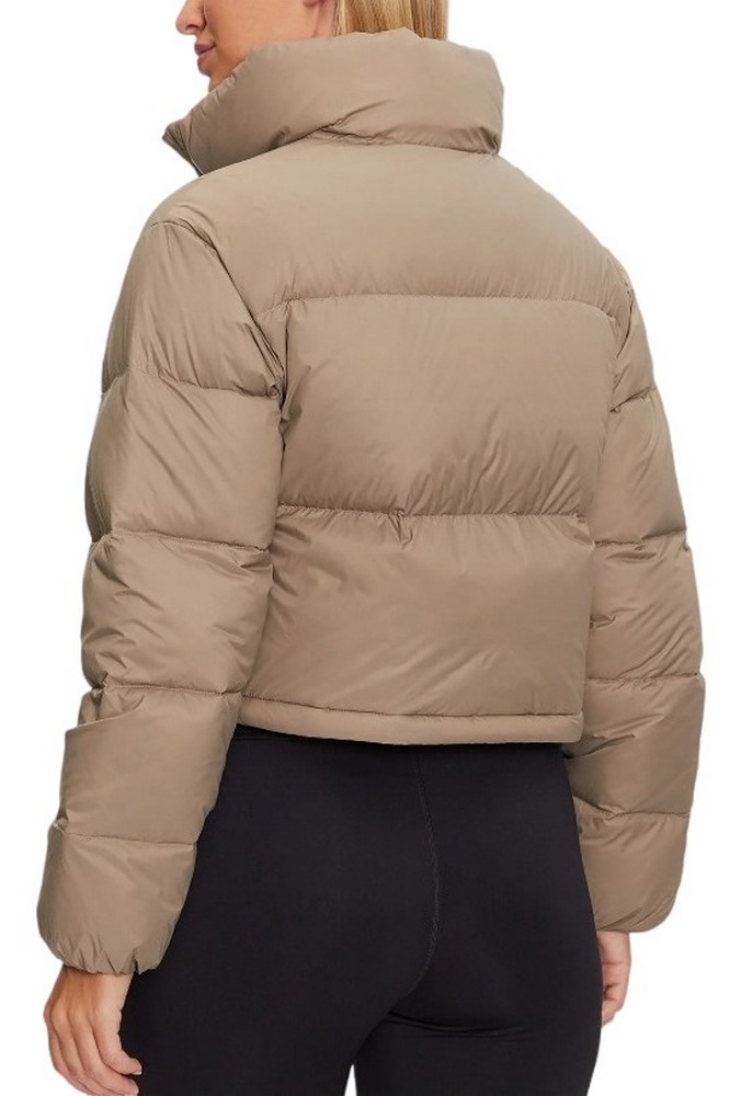 CALVIN KLEIN JEANS DOWN CROPPED PUFFER ΜΠΟΥΦΑΝ ΓΥΝΑΙΚΕΙΟ BRINDLE