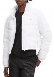 TOMMY HILFIGER CRP ESSENTIAL PUFFER ΜΠΟΥΦΑΝ ΓΥΝΑΙΚΕΙΟ WHITE