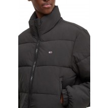 TOMMY HILFIGER CRP ESSENTIAL PUFFER ΜΠΟΥΦΑΝ ΓΥΝΑΙΚΕΙΟ BLACK