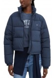 TOMMY HILFIGER CRP ESSENTIAL PUFFER ΜΠΟΥΦΑΝ ΓΥΝΑΙΚΕΙΟ NAVY