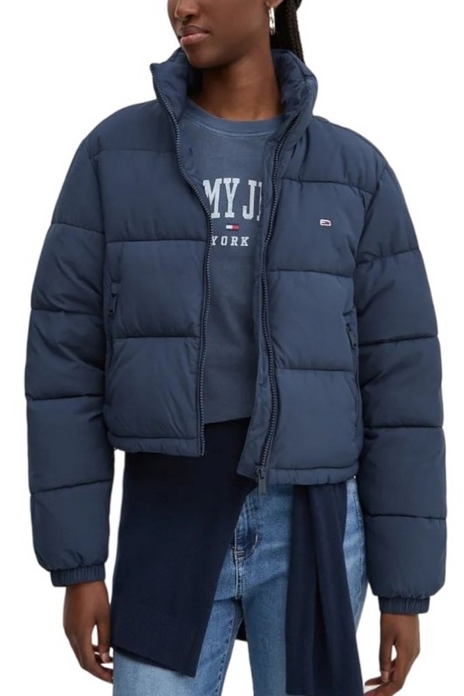 TOMMY HILFIGER CRP ESSENTIAL PUFFER ΜΠΟΥΦΑΝ ΓΥΝΑΙΚΕΙΟ NAVY