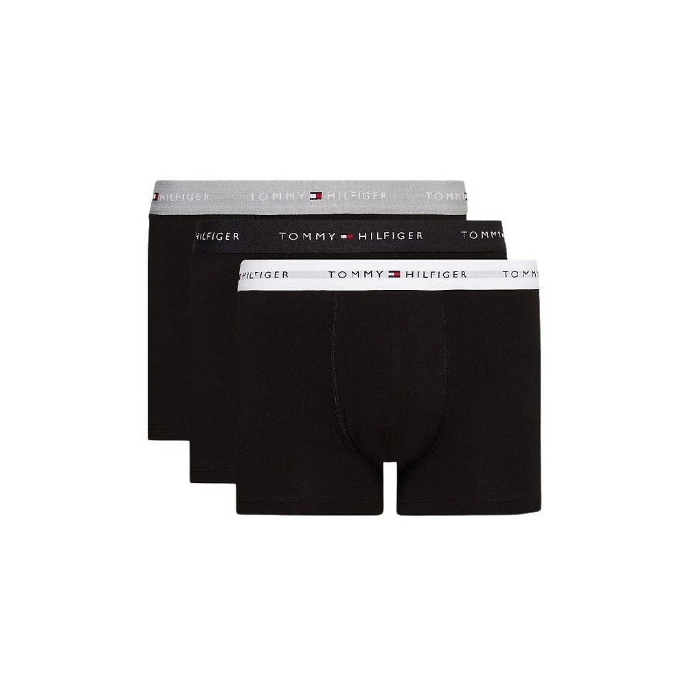 TOMMY HILFIGER 3P WB TRUNK ΕΣΩΡΟΥΧΟ ΑΝΔΡΙΚΟ BLACK/WHITE