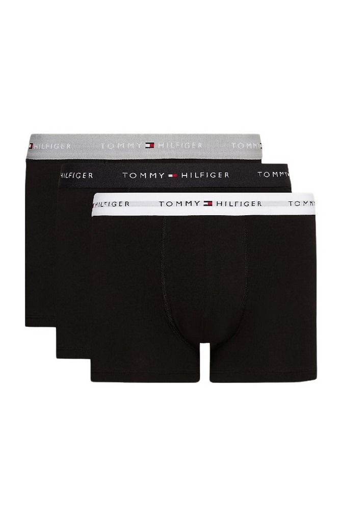 TOMMY HILFIGER 3P WB TRUNK ΕΣΩΡΟΥΧΟ ΑΝΔΡΙΚΟ BLACK/WHITE